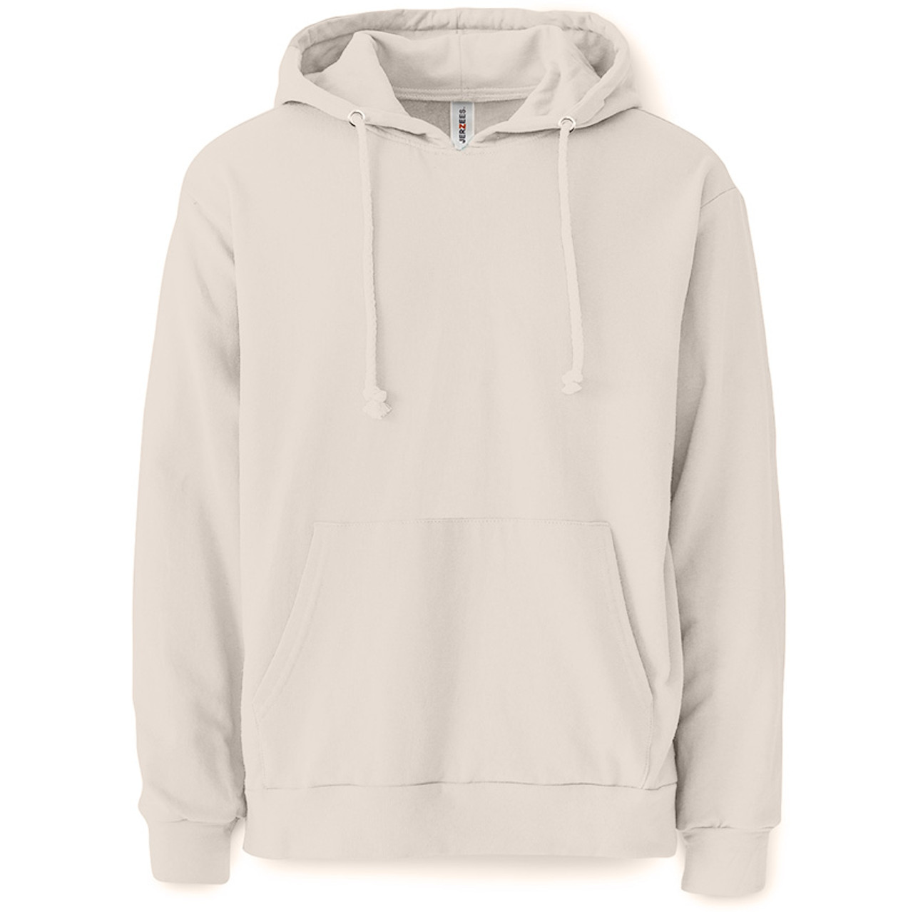 Plain Pullover Hooded Sweatshirt (Sweet Cream)